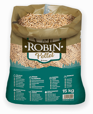 worek pelletu opałowego Robin do kupienia w Sławnie lub sklepie internetowym